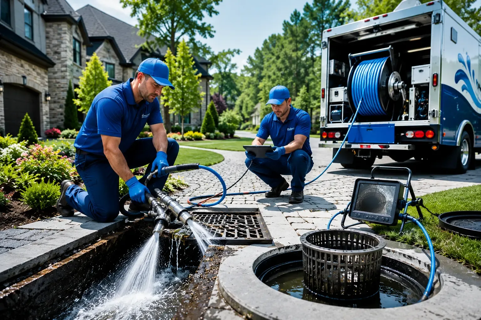 Local outdoor drain cleaning professionals in Bradner, OH